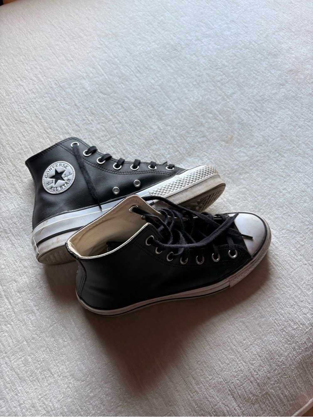 Converse Black High Top Sneakers